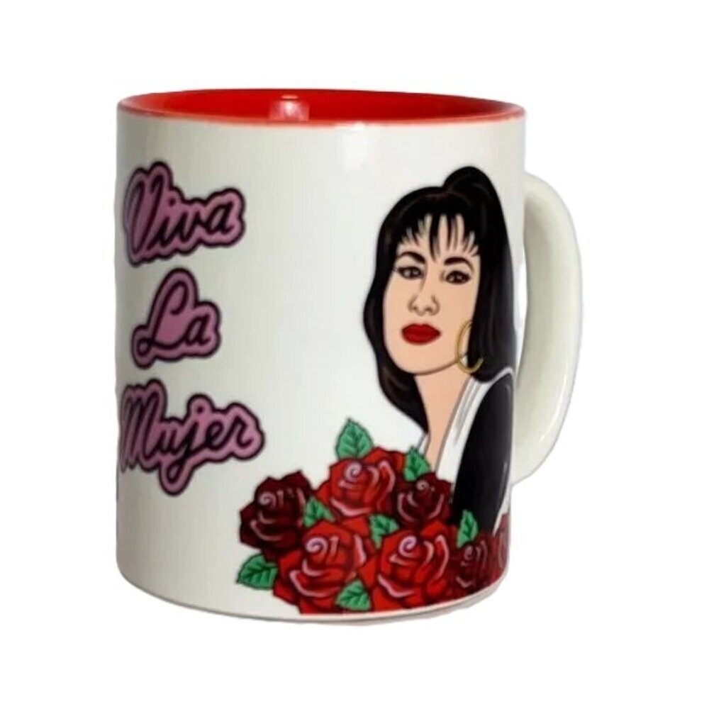 SELENA Mug Viva Las Mujer Tejano Music Artist Coffee Tea Collector‎